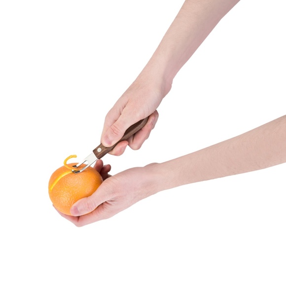 Professional Viski Channel Knife with Walnut Wood Handle - Picture 5 of 7